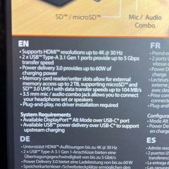 j5 create USB-C Multu-Port Hub~ BRAND NEW! - Picture 4 of 5